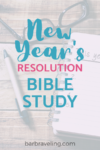 New Year's Bible Study