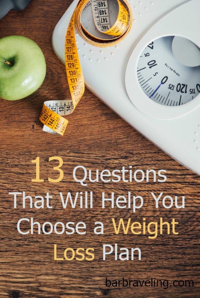 One of the hardest things about losing weight is to figure out which of the many available weight loss programs to use. If this is something you struggle with, try answering these 13 questions with your own lifestyle in mind.
