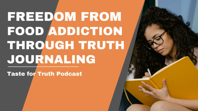 freedom from food addiction through truth journaling